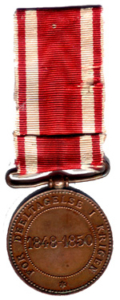 Medalje til Niels Rønberg på Jeginø