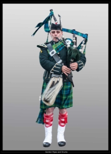 Peter Mortensen i Piper-uniform