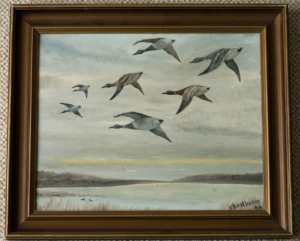 Hans Bastholm malede meget